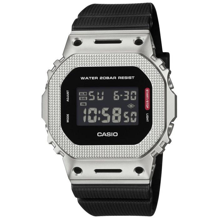 [Casio] G-Shock GM-5600M-1JF Men s Watch, Silver, Pattern Bezel