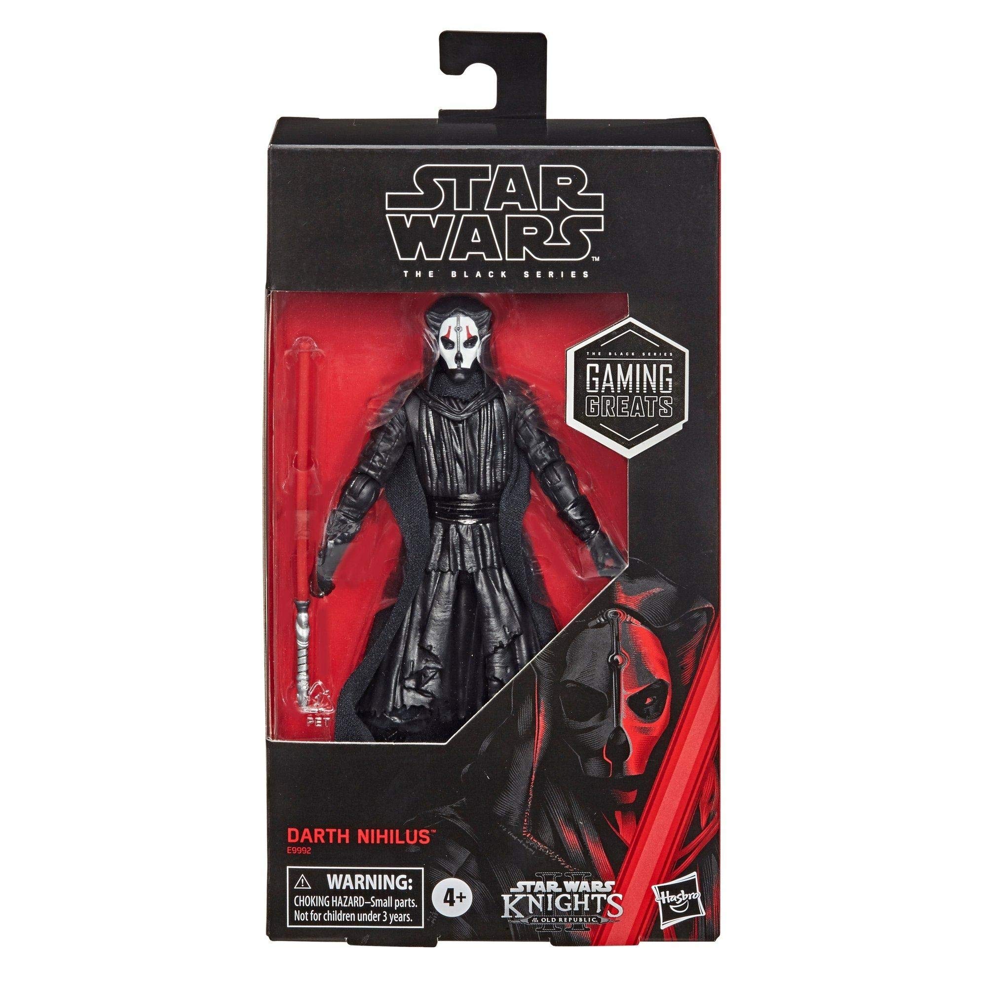 

Star Wars Black Series GAMING GREATS 6-inch Action Figure Darth Nihilus (GameStop Exclusive) STAR WARS 2020 THE BLACK SERIES GAMING GREATS 6-inch