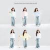 Mucmukn Girls Loose Fit Jeans