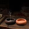 Bowl Shape Wooden Incense Holder Multicolor Rosewood Incense Holder  Aromatic Environment
