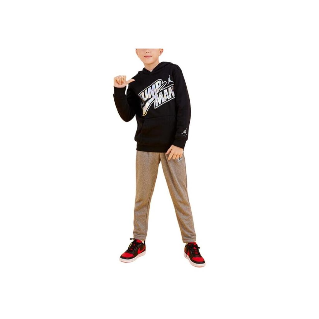 Nike Hoodie Letter Comfortable Long Sleeve Black Kids hoodies DQ8149-010