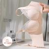 Adjustable Wire-Free Lace Push-Up Bra for Small Busts – Nude, Skin-Friendly with Side Support