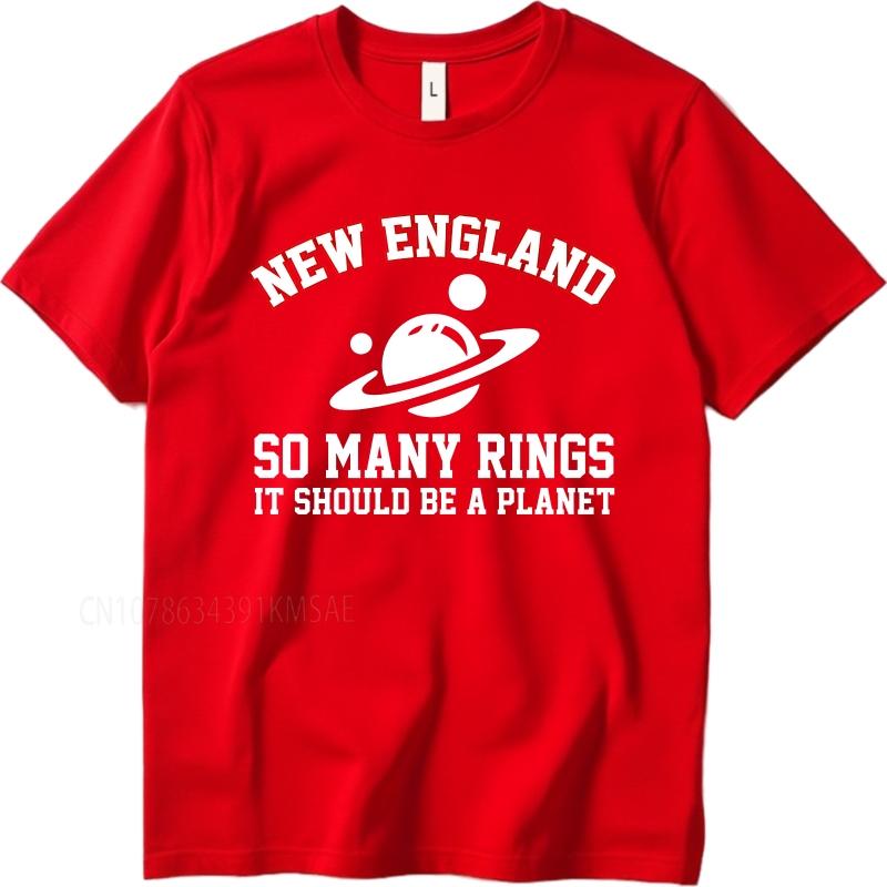 Black summer Boys t shirt New England So Many Rings It Should Be A Planet Short Sleeve Breathable Crew Neck Tshirt