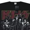 Amplified Herren-T-Shirt „Let Me Go Rock N Roll Kiss Diamante“.