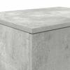 Storage Cabinet 2 pcs Concrete Grey 108 x 41 x 40 cm