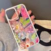 Retro Oil Painting Flower Phone Case For iPhone 16 11 12 13 14 15 Pro Max XS XR 8 7Plus Luxury Floral Transparent Soft TPU Cover