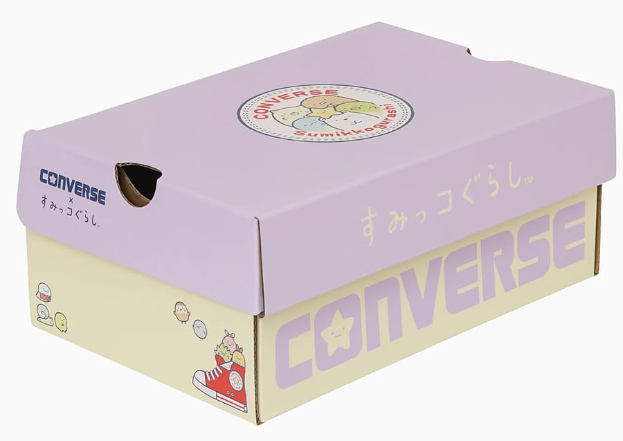 Converse All Star N Sumikkogurashi Z HI Lavender Size Cm Kids' Sneakers, 17.0
