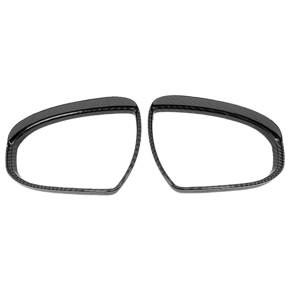 Door Mirror Cover for Hyundai Tucson Models 2015- Carbon Fiber Car Rearview Accessories Rain Eyebrow Styling