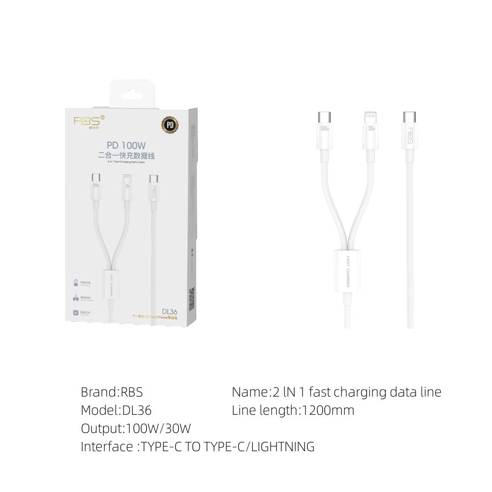 

Original PD 100W USB C Fast Charger Cable for Apple IPhone 15= USB-C Weaving Charging Data Line Accessories 1.2M