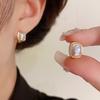 Douyin French Light Luxury Fashion High Sense Small Pearl Ear Buckle Simple Temperament Small Earlobe Versatile Earrings