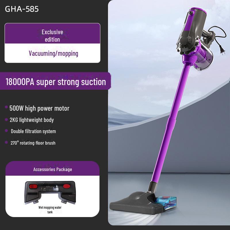 

Бездротовий пилосос і швабра 2-в-1: Потужний ручний очищувач для кліщів та великого сміття Premium version