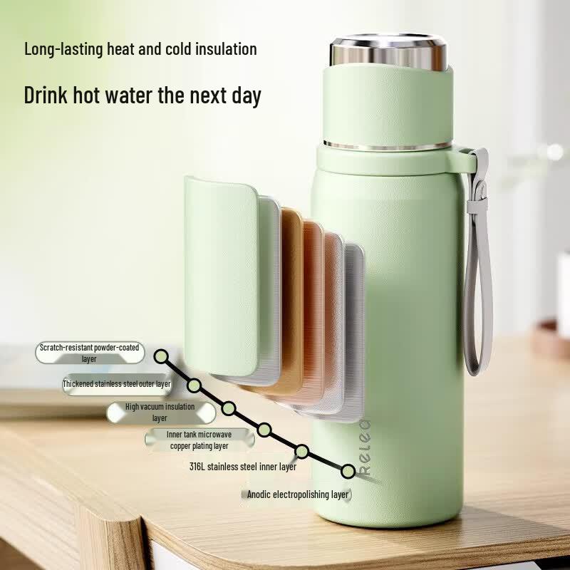RELEA 316L Stainless Steel Portable Insulated Mug