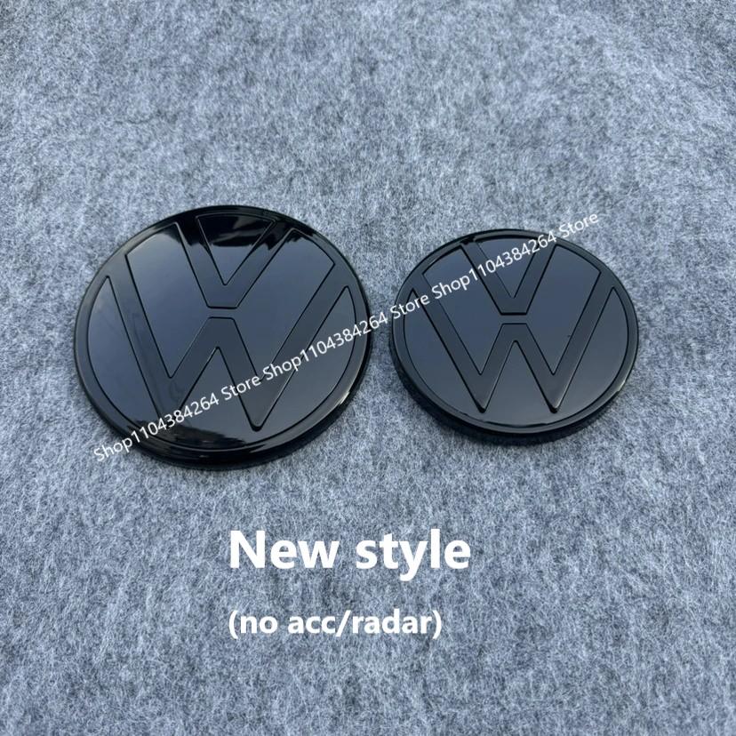 YKPSC1 No Acc New Style font Replace Style Front Grille Logo Emblem and Rear Trunk Badge Sticker for VW Golf 7.5 MK7.5 GTI Golf 7 MK7 QQ15