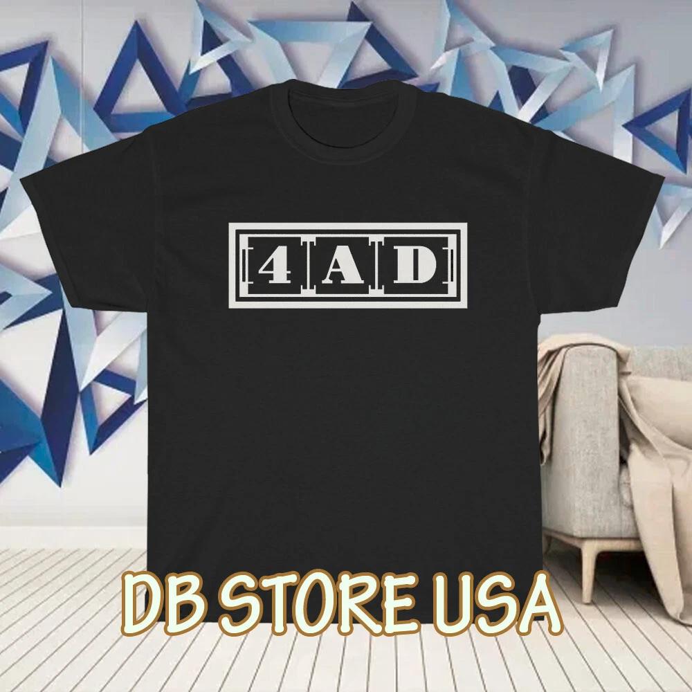 Men s and Women s T-shirts 4AD Records S