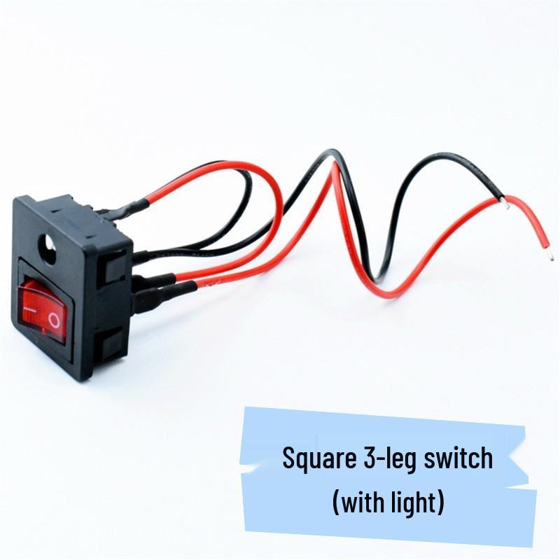 DC Dual Power Socket 5521/5525 with Switch, CE Certified