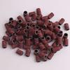 100Pcs Grinding Sand Ring Wear-resistant Fine Workmanship Durable Nail Electric Drill Machine Grinding Sand Ring for Nail Salon