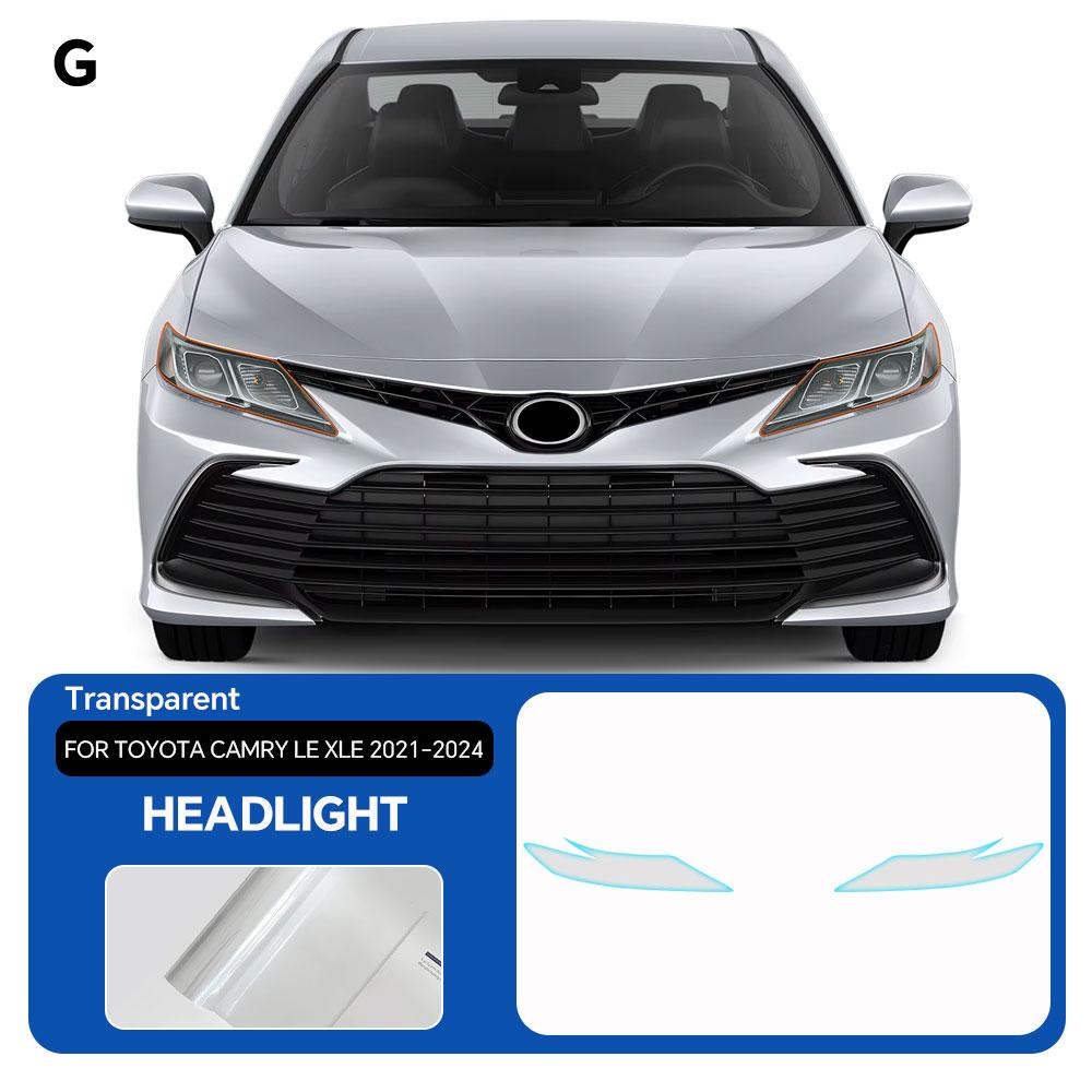 

Headlight Rearview TPU Protection Film For Toyota Camry -2024 Pre-cut PPF Anti-scratch Resistant Clear Bra Invisible Cover Transparent Film