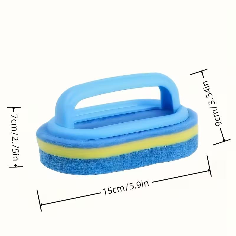 Multi-purpose Heavy-duty Cleaning Brush - Kitchen, Bathtub & Floor Scrub Sponge for Tough Stain Removal