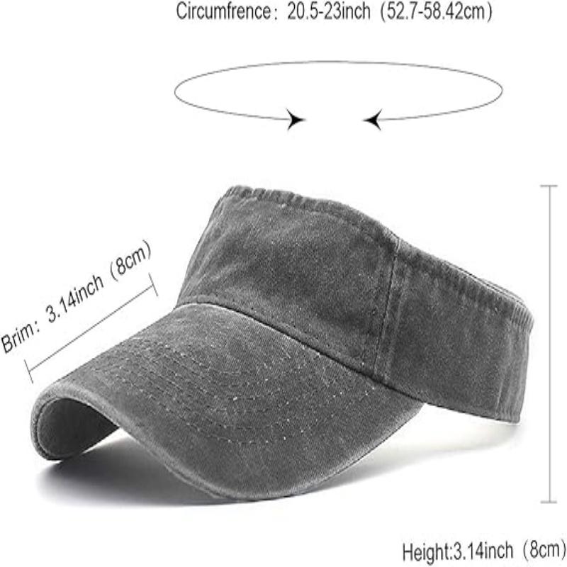 Sun Hat - Cotton Material, Open-Top Hat, For Men And Women. Baseball Hat Suitable For Summer, With Adjustable Design For Outdoor