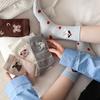 Funny Socks Animals Cartoon Dog Print Japanese Kawaii Cute Socks Women Korean Style Casual Harajuku Streetwear Middle Tube Socks