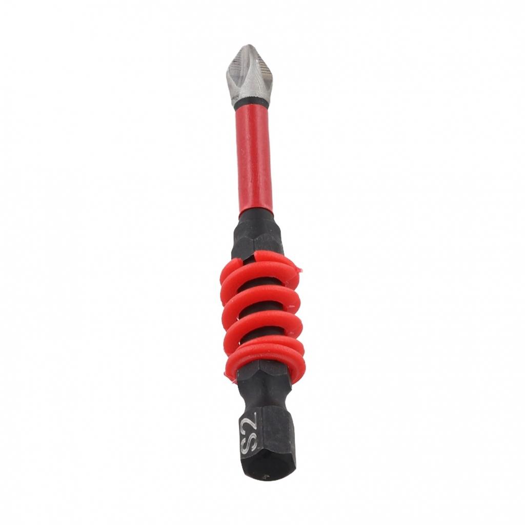 Electric Screwdriver Kit Spring Bit Set Comfortable Grip Enhanced Control