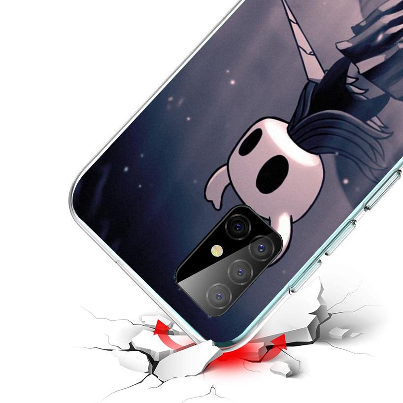 Hollow Knight Cartoon Phone Case For Samsung Galaxy A52 A32 A22 A12 A51 A31 A50S A30S A20S A10S Note 20 Ultra 10 Plus S10 A72 A7