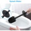 Stainless Steel Toilet Bowl Brush and Holder for Bathroom Storage Organization