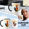 Funny Coffee Mugs 11oz, Hidden Message Mug, Gift For Coworkers & Work Besties, Coffee Lover Gift For Friends