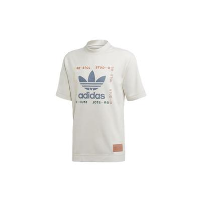 adidas Originals Bristol Tee Shirt With Trefoil Logo Men Tops White DY3254