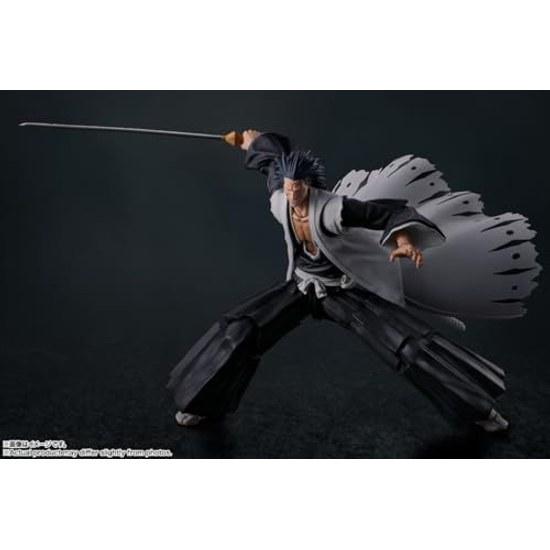 TAMASHII NATIONS S.H. Figuarts BLEACH Thousand-Year Blood War Kenpachi Zaraki Approximately 170mm PVC ABS Painted Action Figure