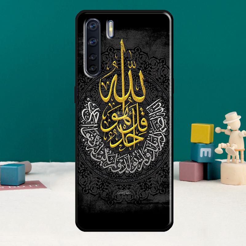 Islamic Book Arabic Quran Muslim Phone Case For Oppo A17 A18 A38 A58 A78 A98 A79 A40 A60 A80 A16 A76 A96 A15 A74 A94 A54 A77