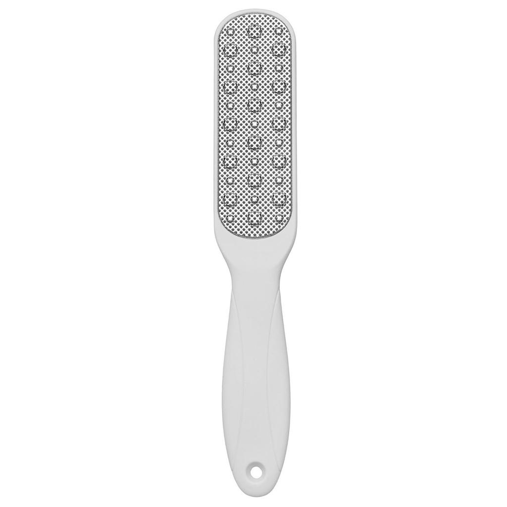 Stainless Steel Pedicure Foot File - Callus Remover & Dead Skin Brush