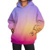 Außenhandels Pullover Damen 2023 Neu Locker Farbverlauf Hoodie Damen Freizeit Kapuzen 3D Oberteil