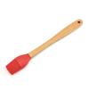 Mixing Kicthen Utensils Silicone Non-stick Wooden Handle Baking Tools Cake Scraper Brush Spatula