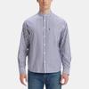 Levis Comfortable Striped Minimalist Stand Collar Long Sleeve Shirt Men Shirts 003MY-0003