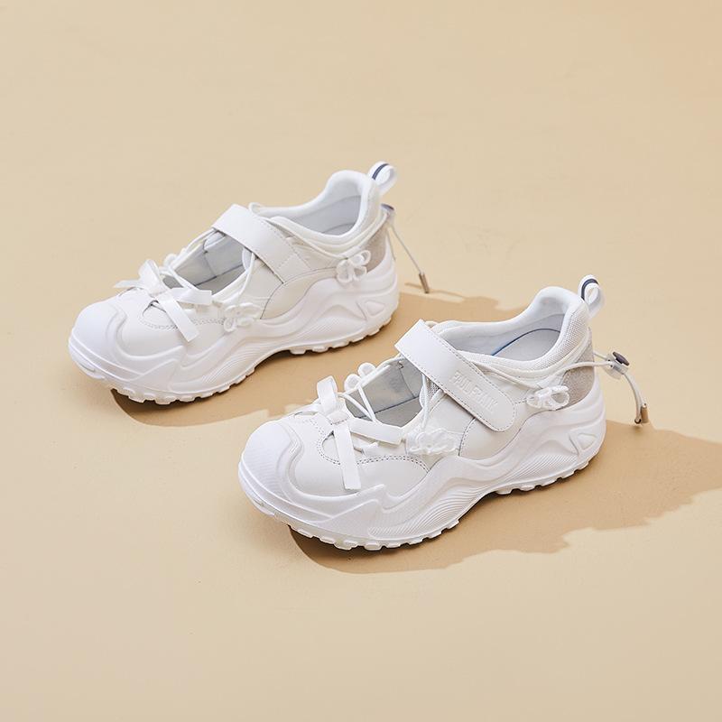 New Dad Shoes for Women Fashionable Thick-soled Sports Single Shoes