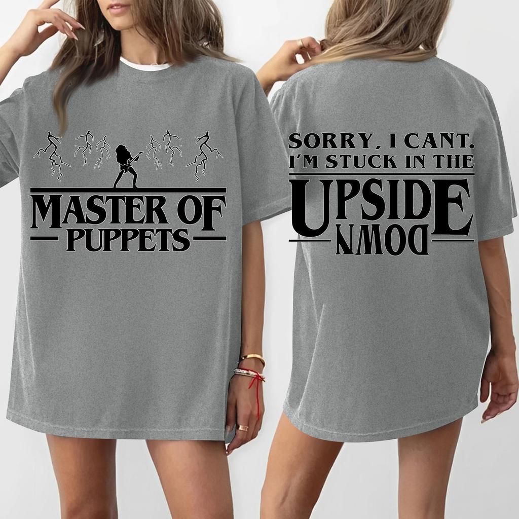 Women's Round Neck Printed Short-sleeved T-shirt Top