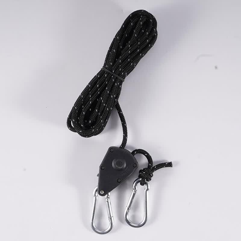 OEING Tent Tarp Wind Rope чёрный