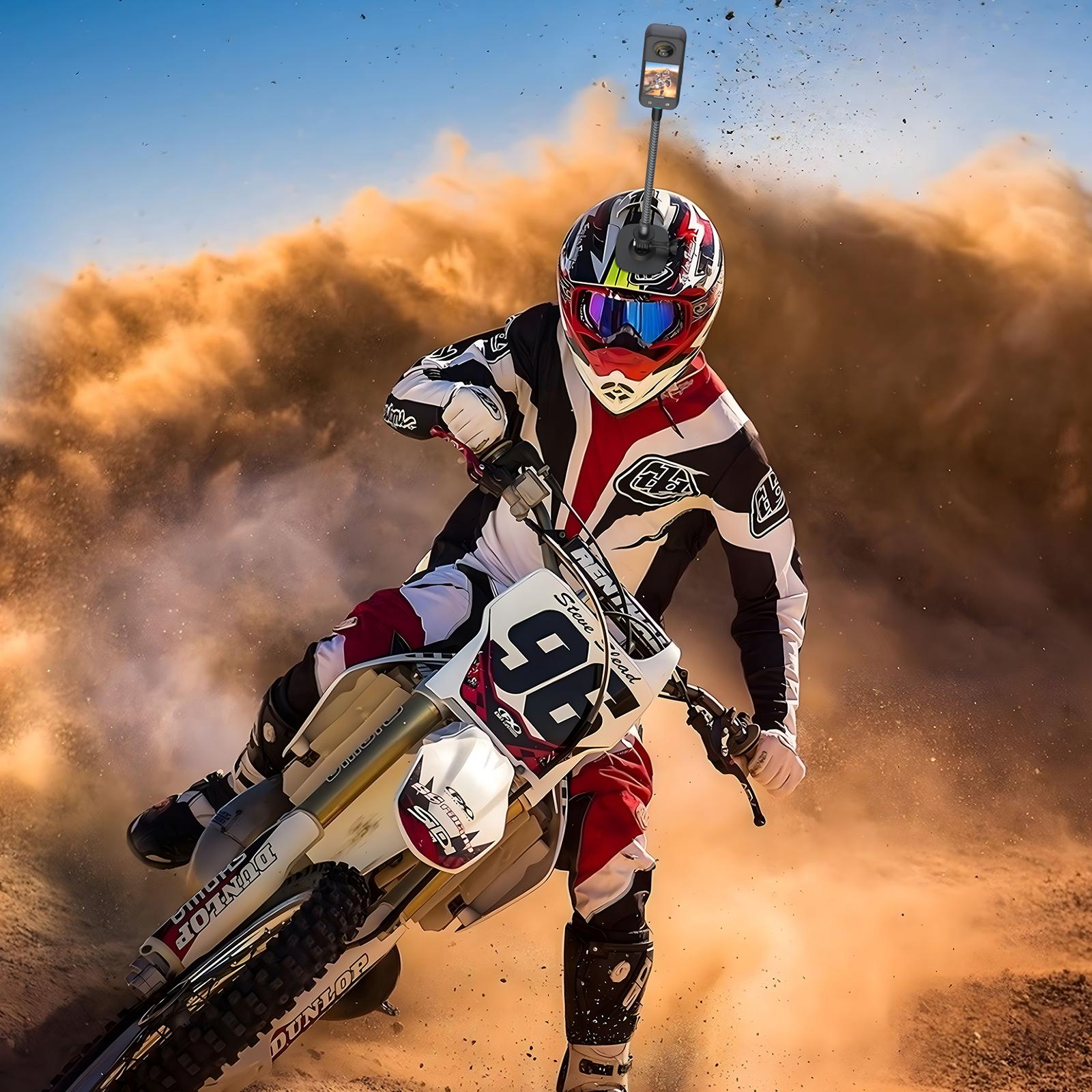 

Motorcycle Camera Holder Adjustable Quick Release Camera Mount for Action Camera Mount for 15mm-43mm Handlebar B