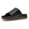 Calm Slide Negru Gum Adidași Unisex Gum-Maro Mediu FD4116-003