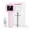 Handheld Magnifying Glass Camera 500x Magnification Digital Microscope 2.4inch IPS Screen Pocket Microscope Educational Gifts
