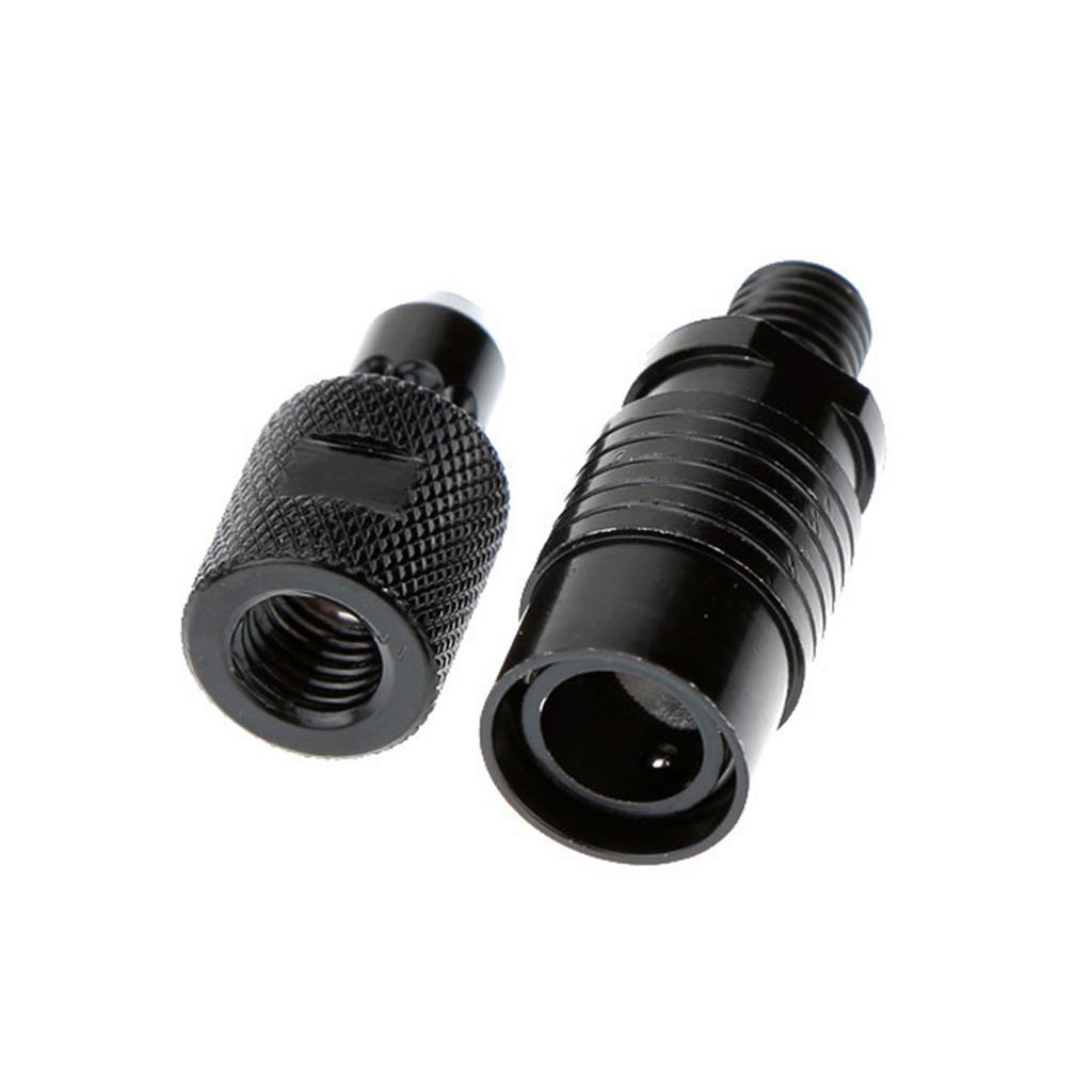 4Pcs Aluminum Alloy Fishing Rod Pod Connector Quick Release Bite Alarm Fishing Bank Stick Quick Change Connector