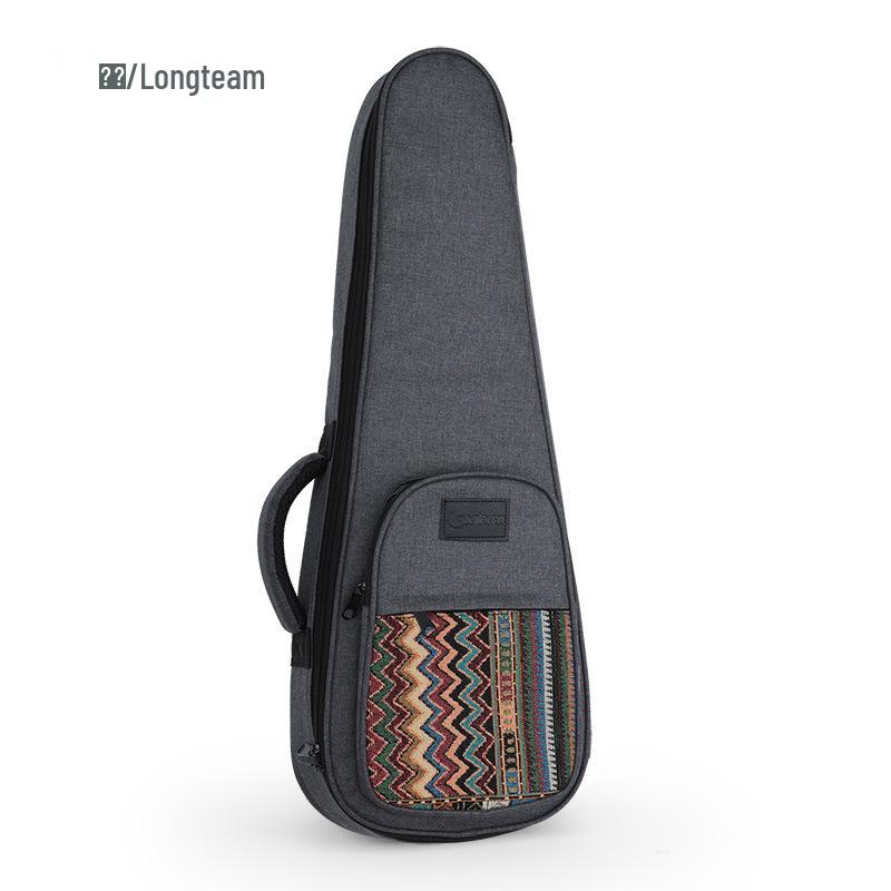 Bohemian Ukulele Bag - 21", 23", 26" with Padding and Double Shoulder Straps