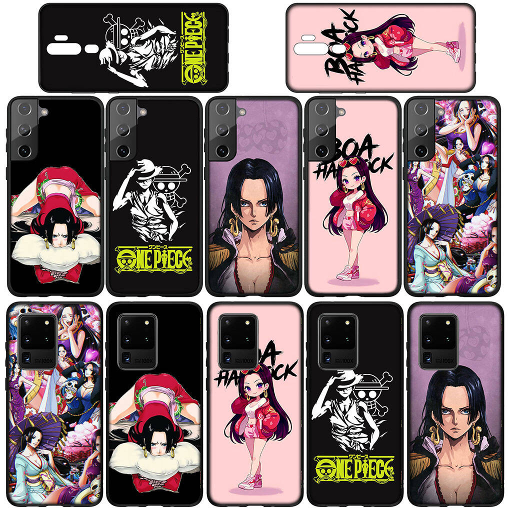 Phone Case for iPhone 17 15 16 Plus Xiaomi Poco X7 X6 F8 F7 M8 C85 C75 C71 Redmi Note 14 12 11 13 Pro Max A4 14C 13C 15C Luffy Boa Hancock One Pieces