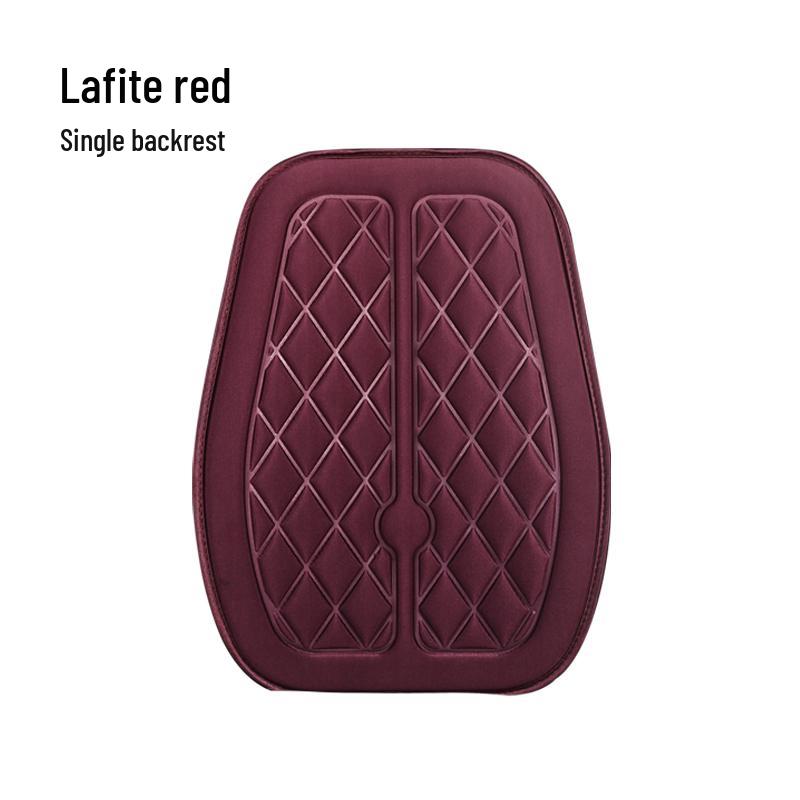 All-Season Universal Car Seat Cushion - Breathable, Anti-slip Ice Silk Cover for Rear Seats