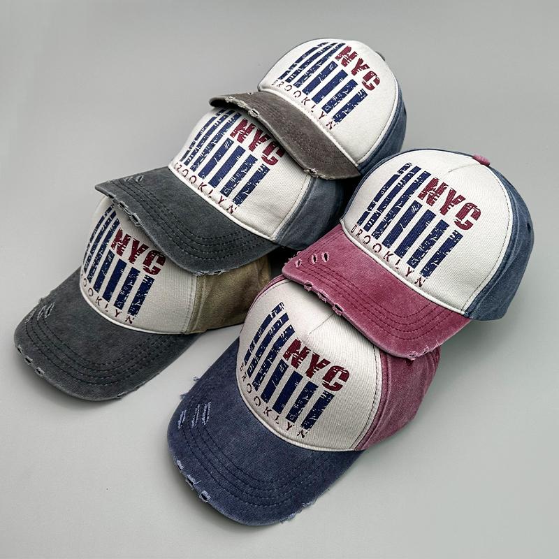 Men Women Cotton Fashion Snapback Caps Versatile Leisure New Cowboy Baseball Hat Street Hip-Hop Sunshade Outdoor Sport American