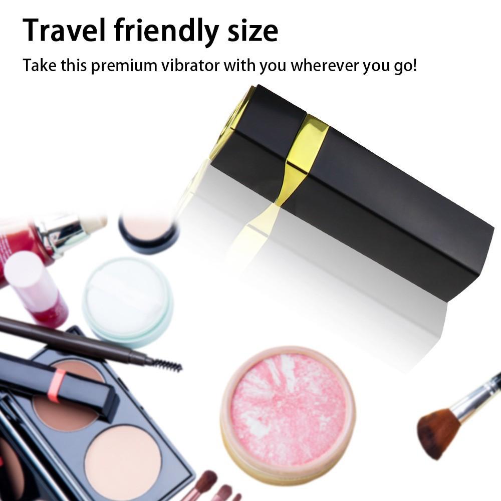 Mini Lipstick Vibrator Sex Toys 10 Speed Vagina Clit Stimulator Rechargeable Vibrator Lipstick For Adults Dildo Masturbator
