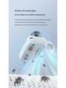 Dual-Cup Ultrasonic UV Bed Mite Remover with Wireless Vacuum