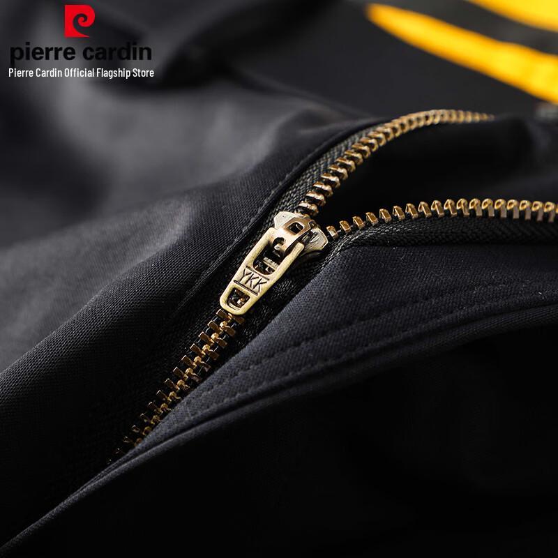 Pierre Cardin Men's Thick Mulberry Silk Blend Anti-Wrinkle Stretch Straight-Leg Pants