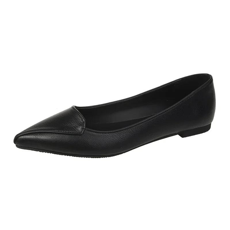 Zapatos de Moda para Mujer con Punta y sin Cordones Verano Mocasines para Mujer Cómodos Zapatos de Barco Amarillos para Señora Planos de Otoño Zapatos Mujer